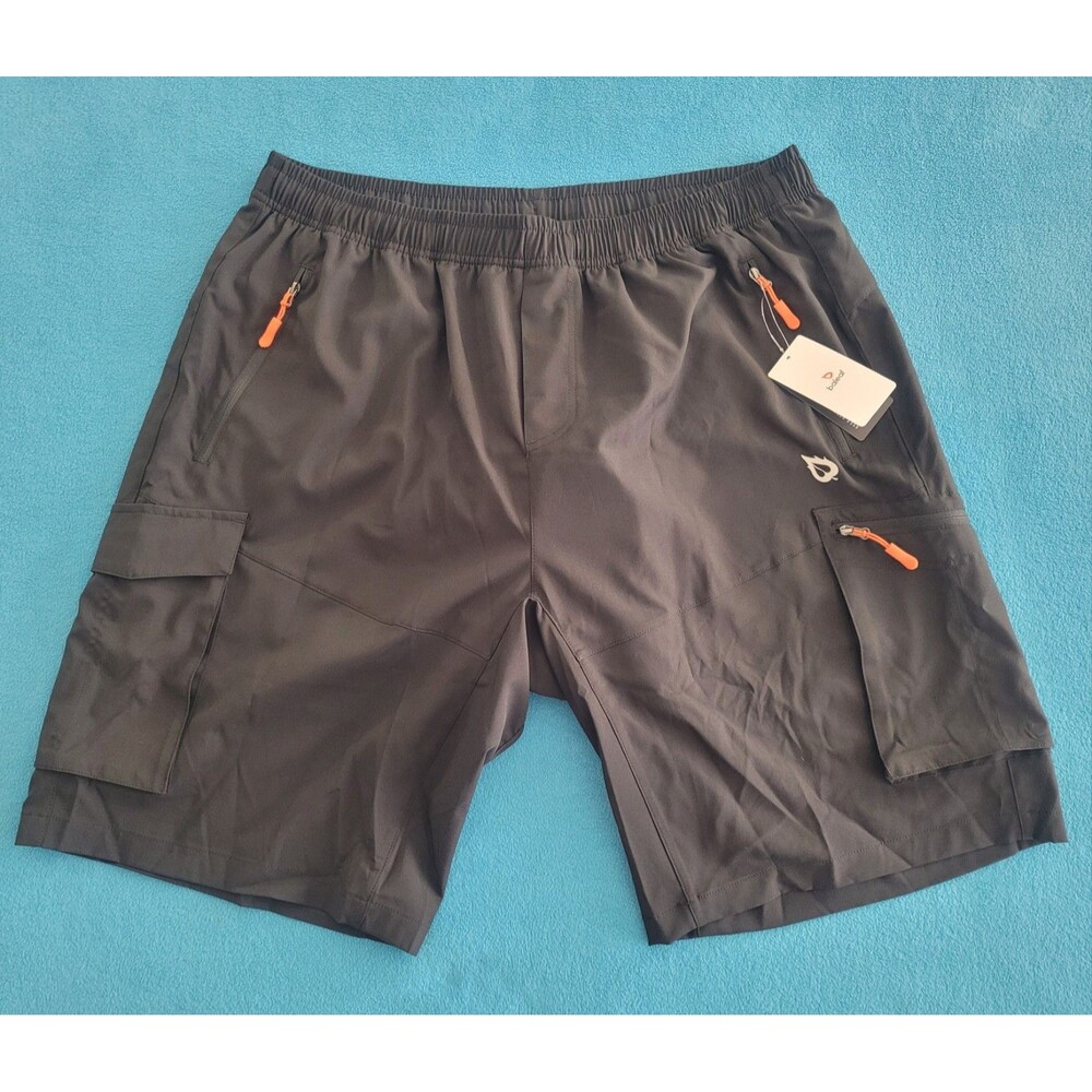 BALEAF Mountain Bike Shorts Mens Size XL 3D Padded Loose-fit MTB Zipper Pockets